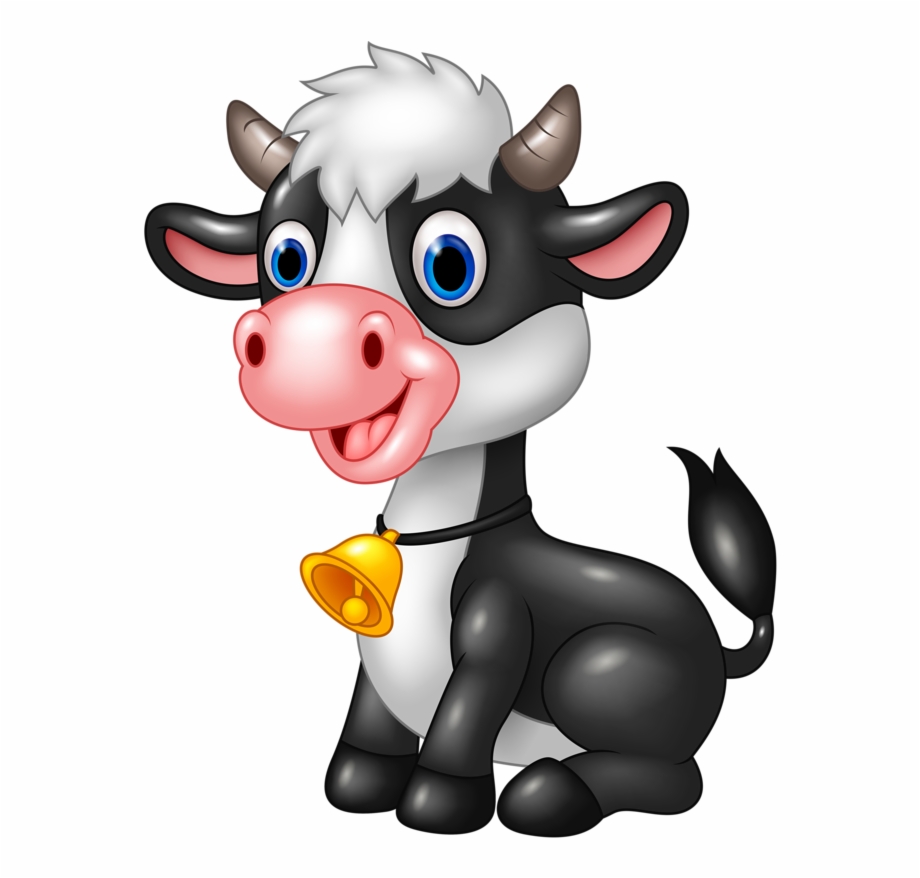 Soloveika Animals Clip Art Baby Cow Cartoon Png