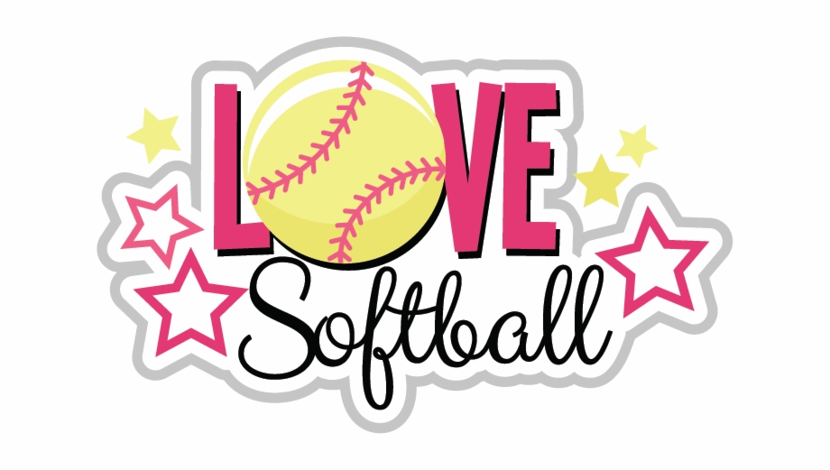 Love Clipart Softball Love Softball