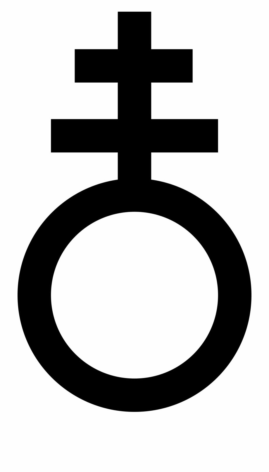Archbishop Symbol Circle Symbol With Cross