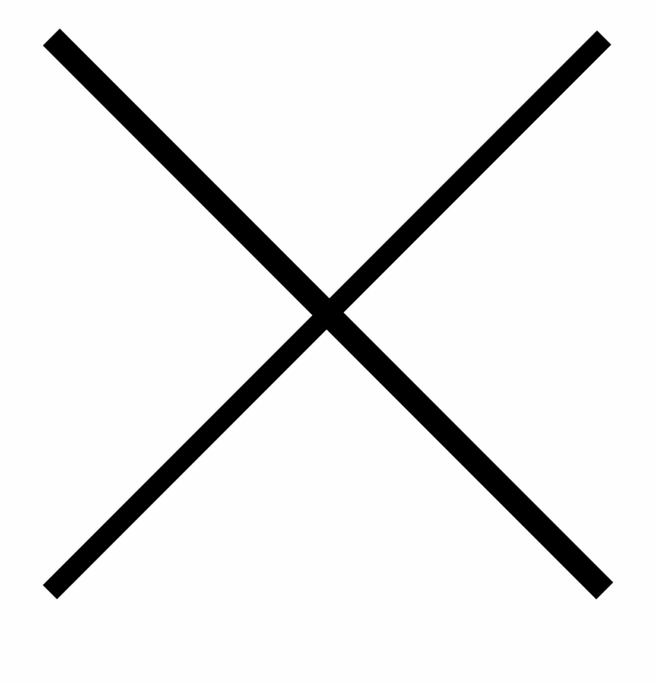 Cross Thin Cross Icon Png