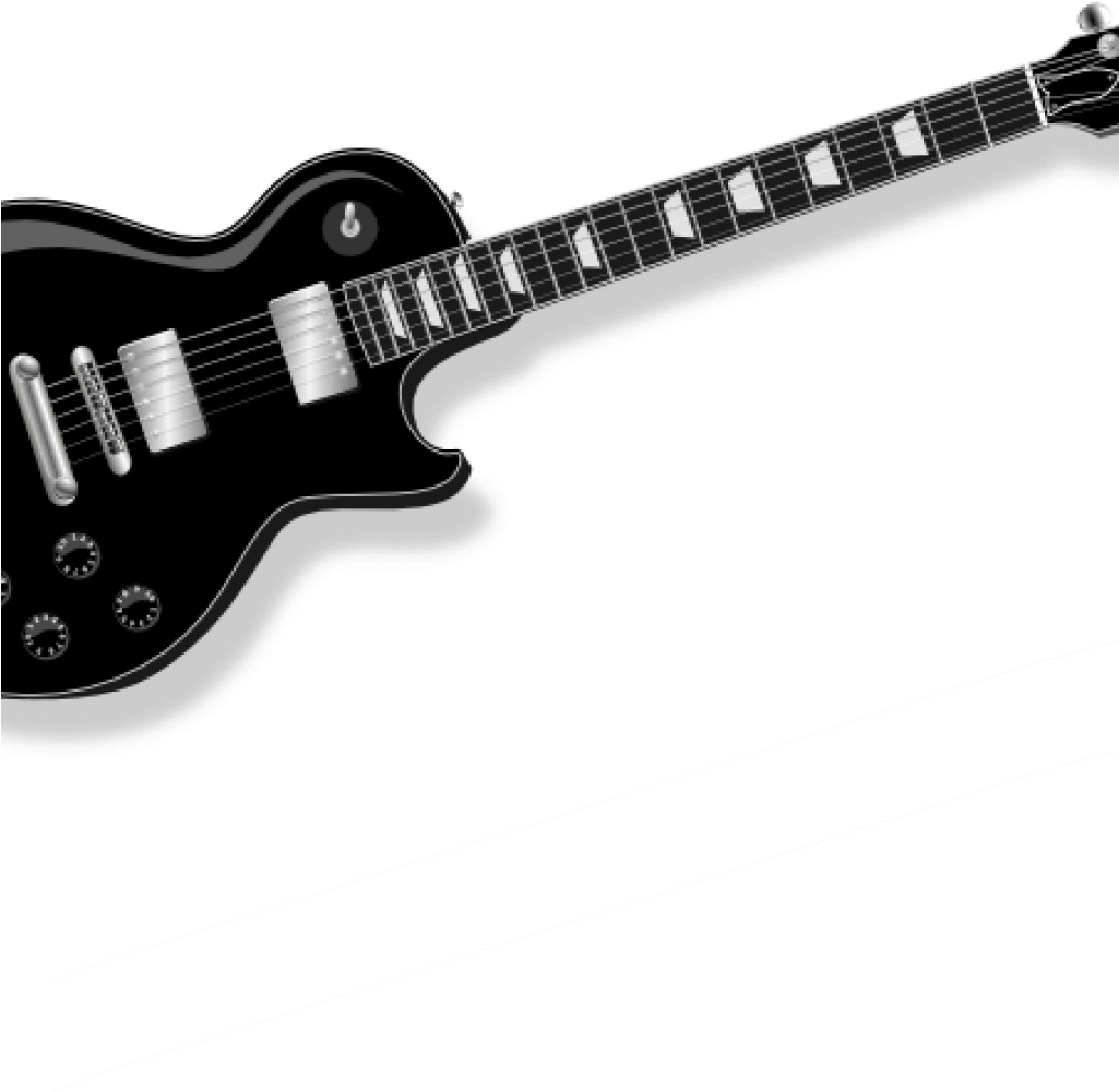 Free Guitar Clipart Black Guitar Clip Art Free