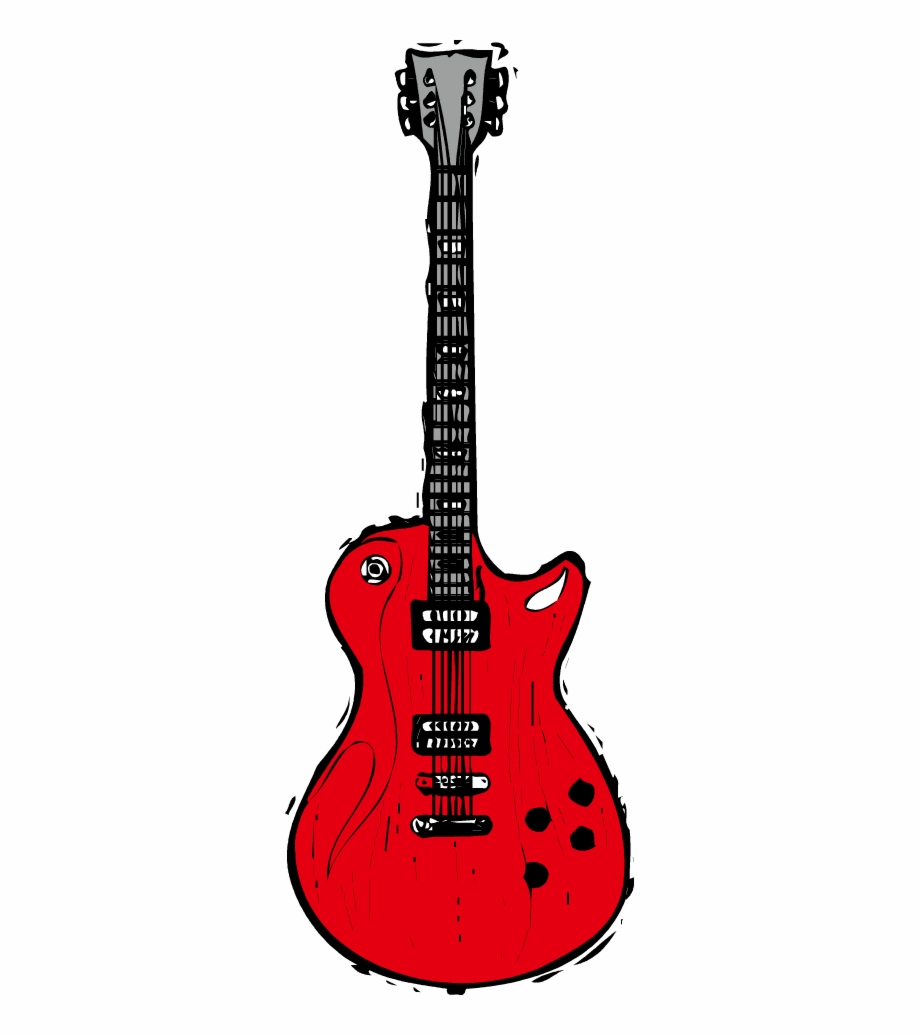 Red Electric Guitar Png Pic Red Electric Guitar