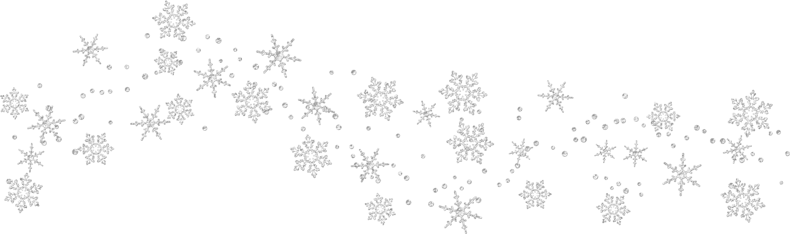 Christmas Snowflake Freeuse Borders Techflourish Png Snow Clipart
