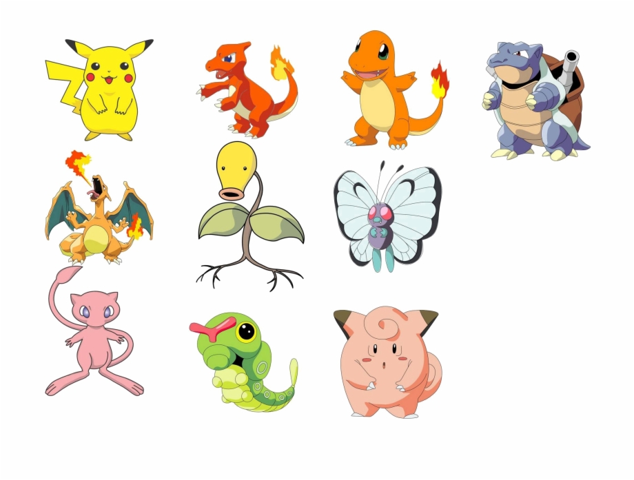 Pokemon Characters Png Transparent Image Pokemon Characters