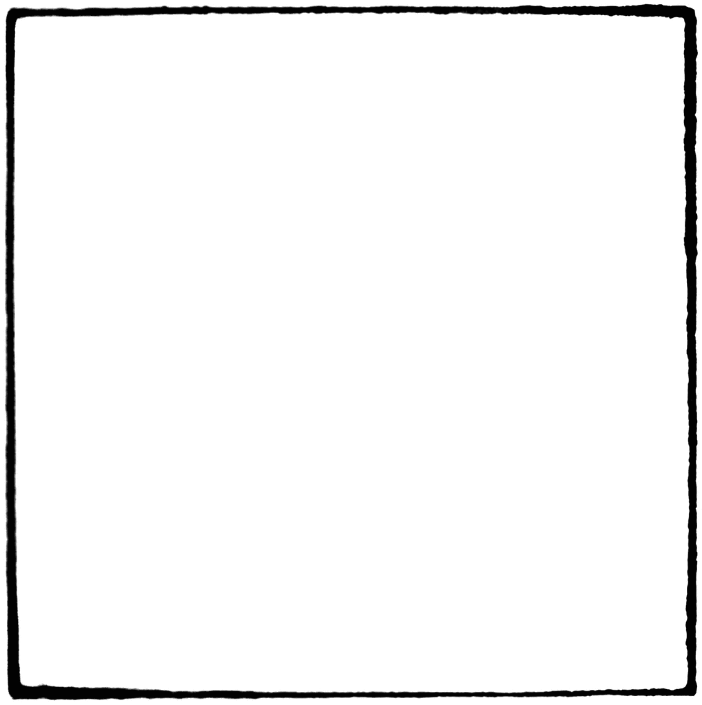 White Square Outline Png