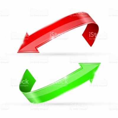 Curved Red Arrow Png