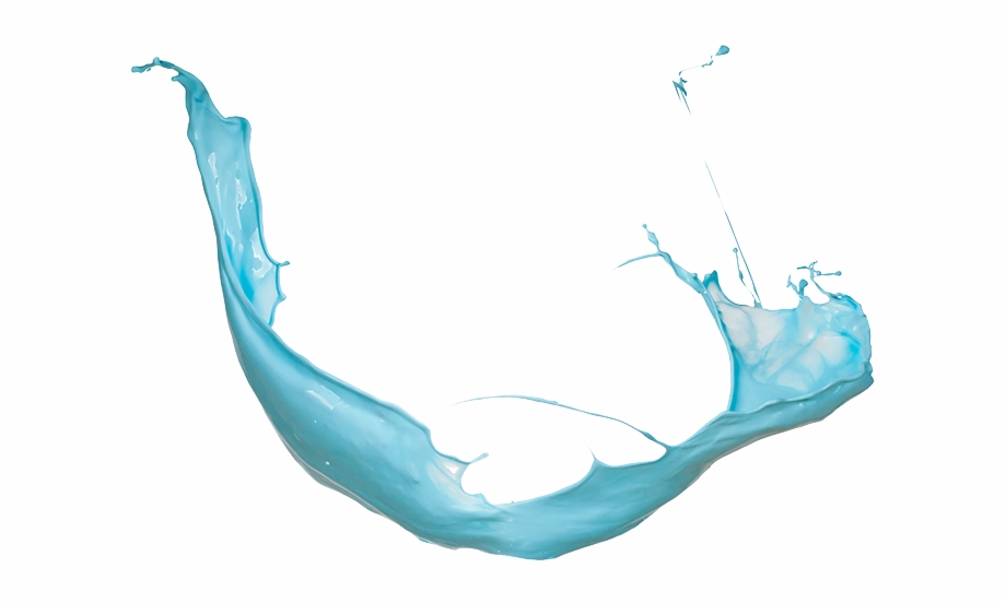 Water Liquid Png Color Splash 3D Png