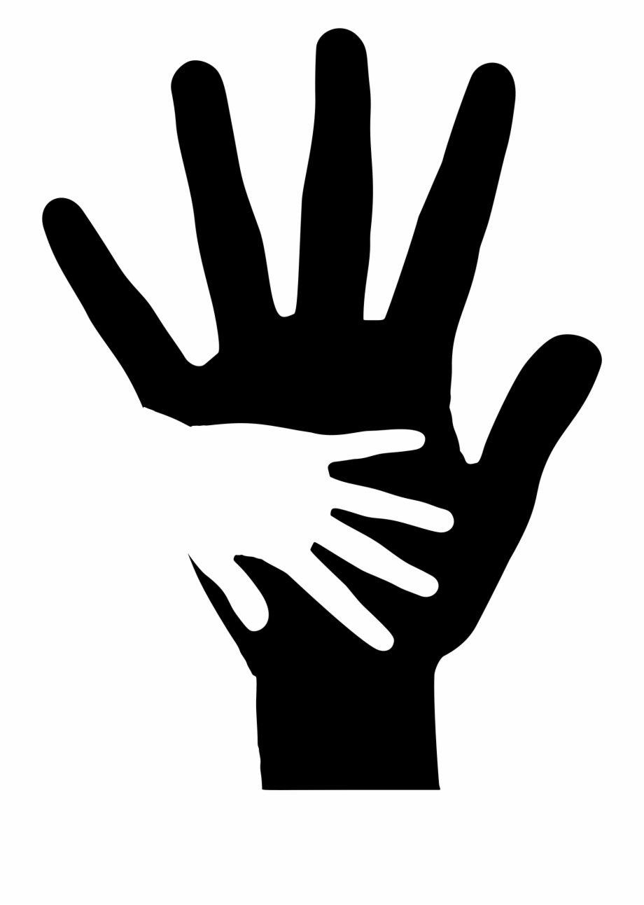hand in hand icon
