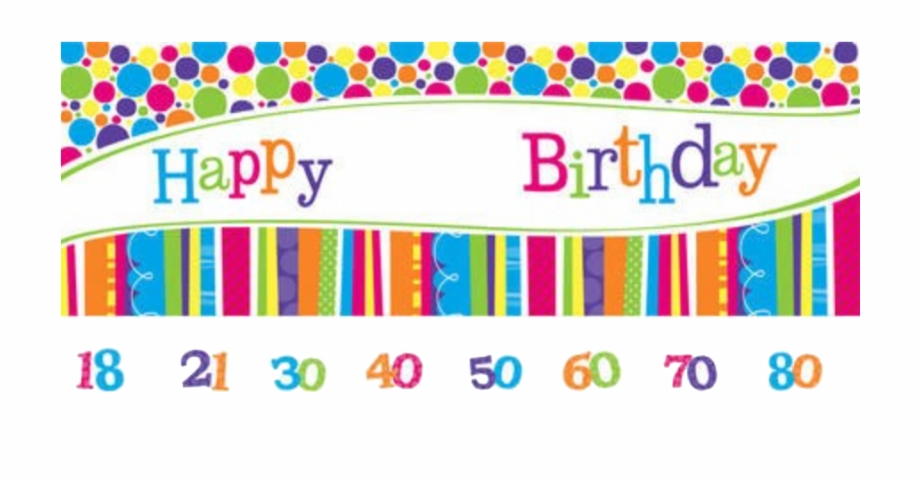 Happy Birthday Banners Png