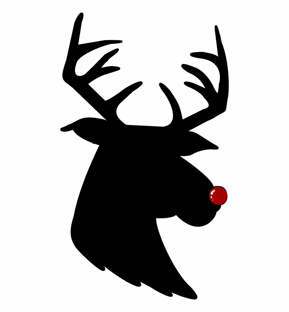 Rudolph Gift Tags For Christmas Elk