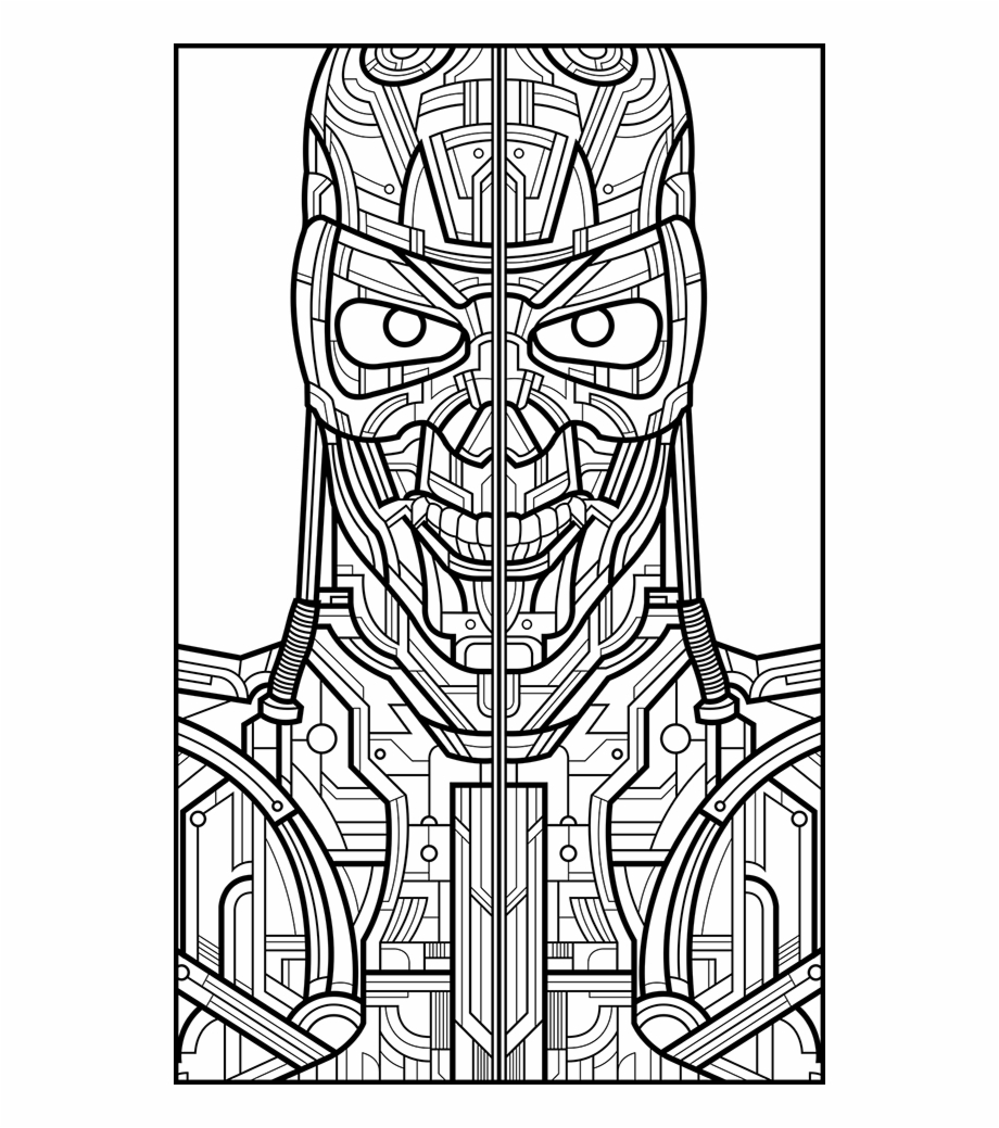 Terminator Clipart Black And White Terminator Coloring Pages