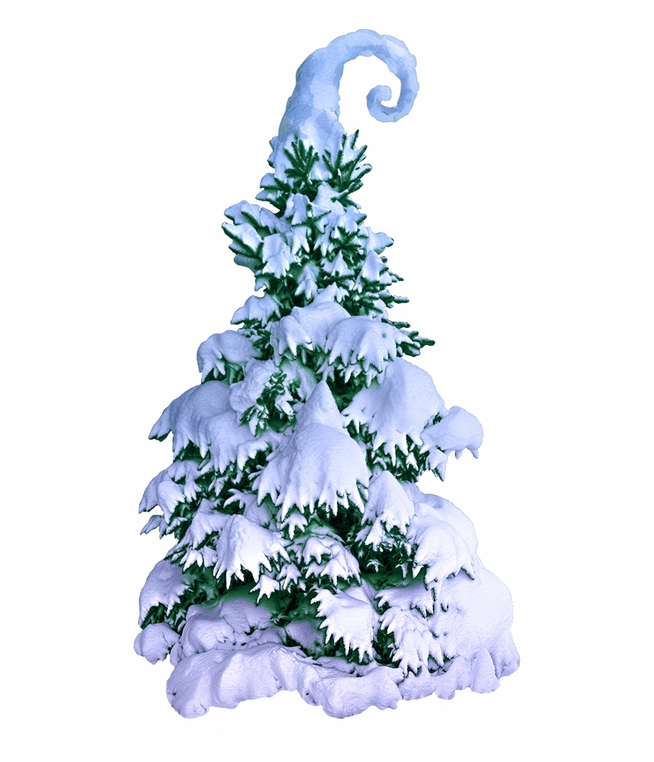 Icicles 3 Christmas Tree Blue Decorations Png