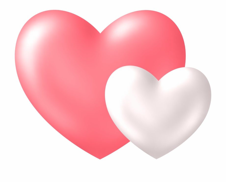 Transparent Png Heart Two Heart Images Hd Png