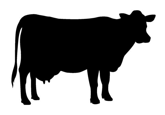 Cow Silhouette Png