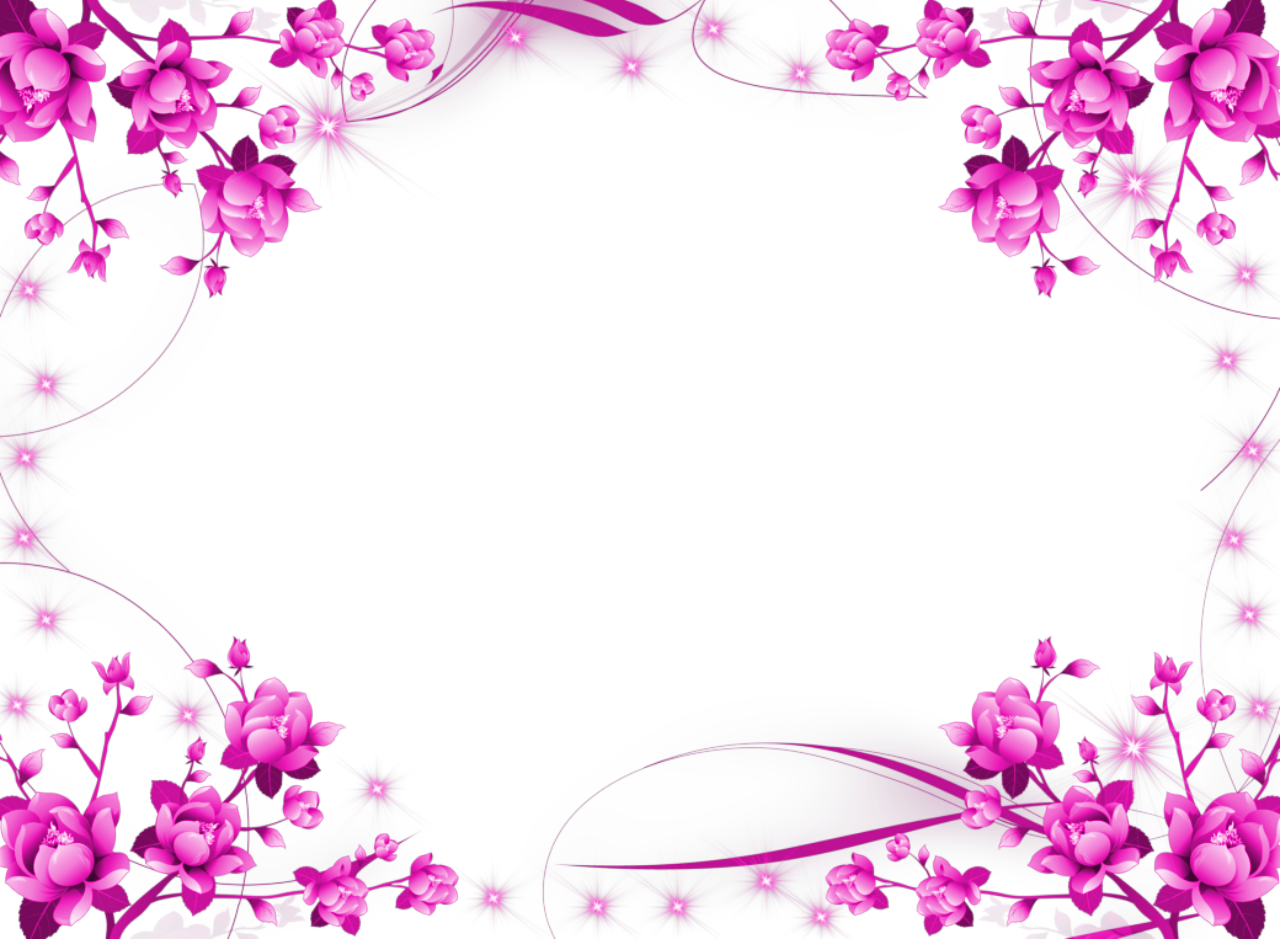 Free Transparent Floral Border, Download Free Transparent Floral Border