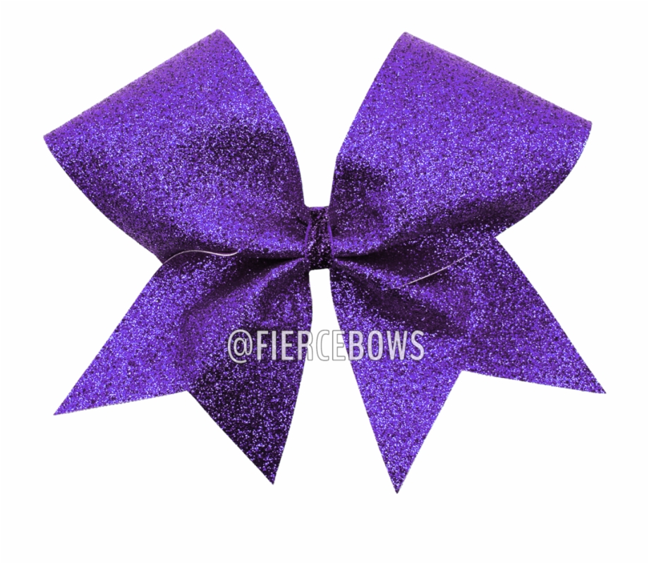 Bow Shop Purple Glitter Cheer Bows Sparkles Purple