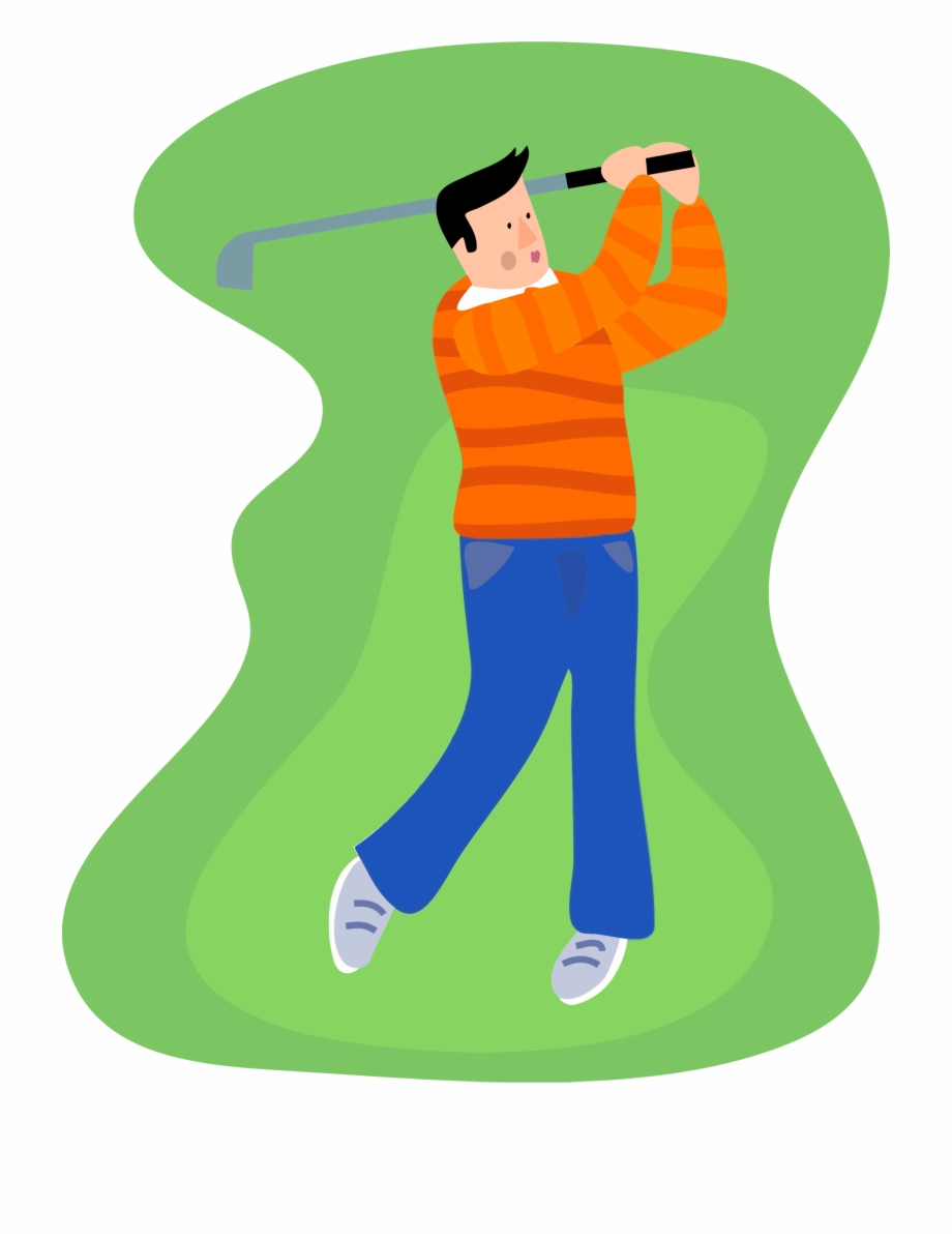 This Free Icons Png Design Of Golfing Guy