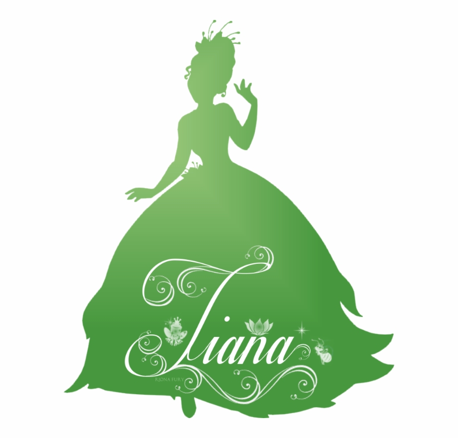 Princess Tiana Download Png Image Disney Princess Silhouette
