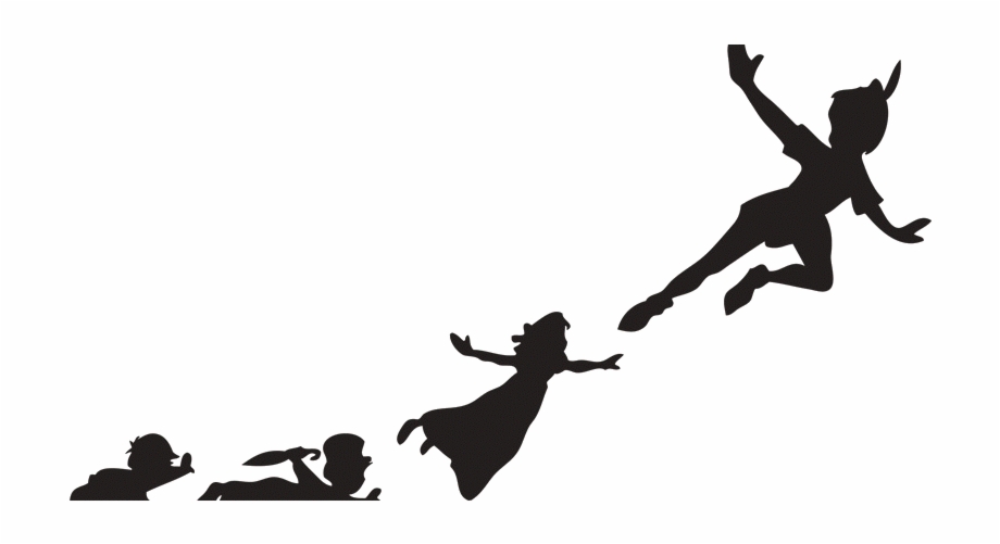Peter Pan Character Shadows Clipart Png Download Peter