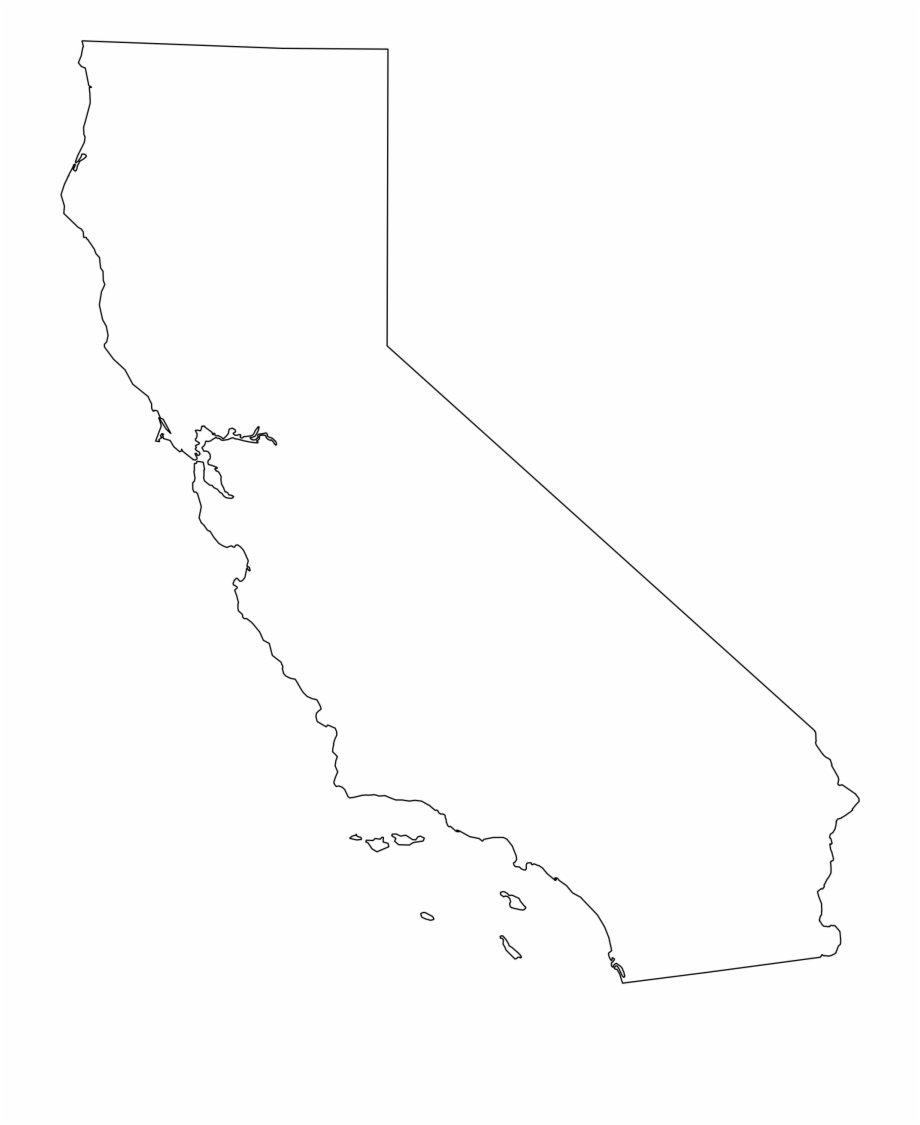 California Map Outline