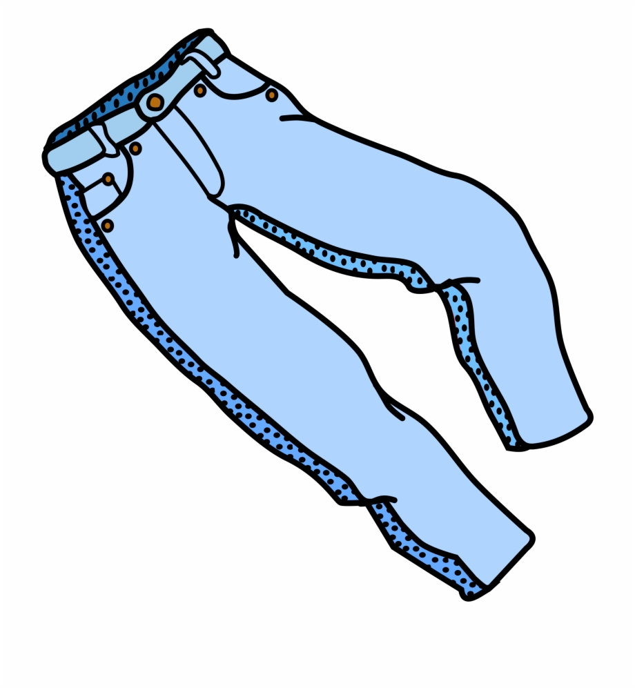 Jeans Trousers Clipart Pants Clipart