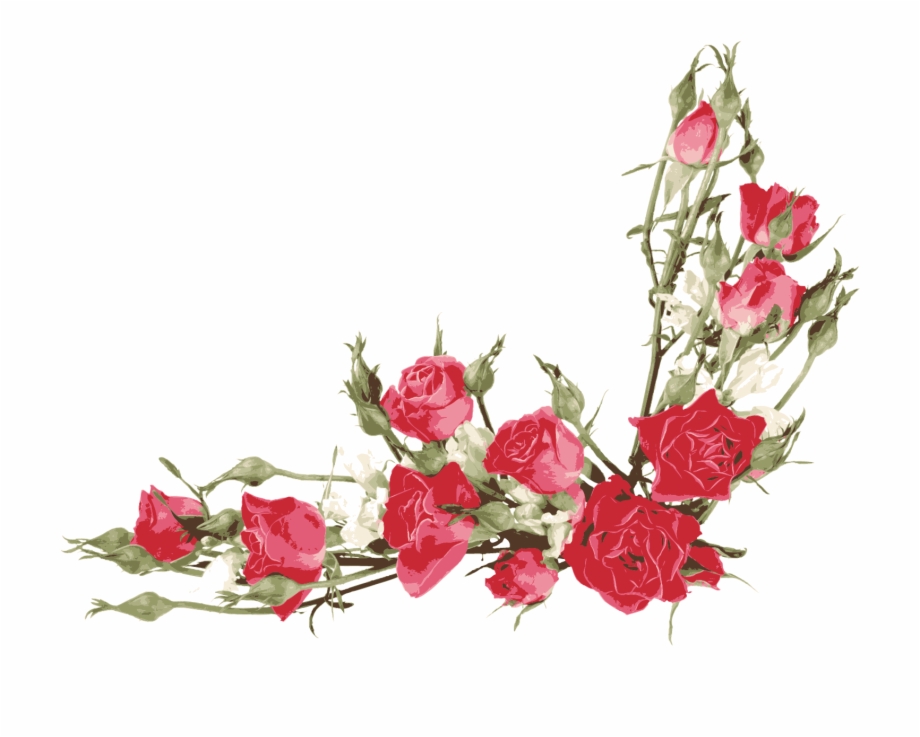 Vector Library Flower Bouquet Clip Art Red Transprent