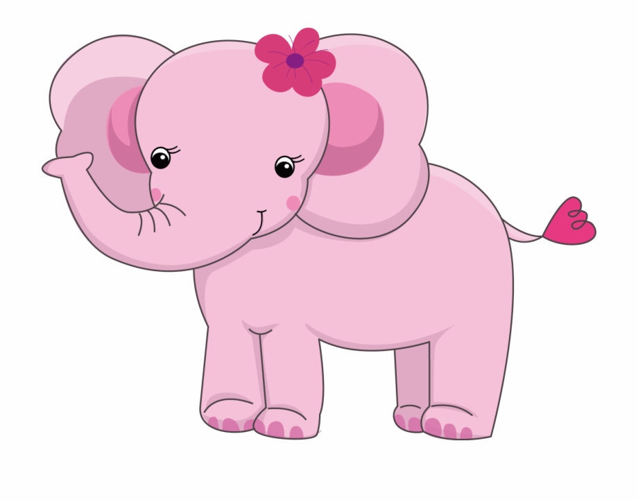 Png Transparent Library Pink Baby Elephant Clipart Baby