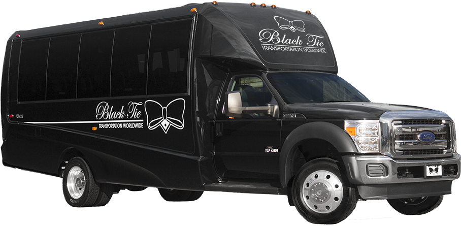 Bus Black Shuttle Bus
