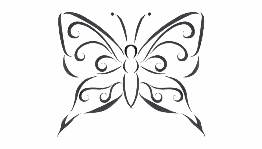 Butterfly Tattoo Designs Png Transparent Images Draw A