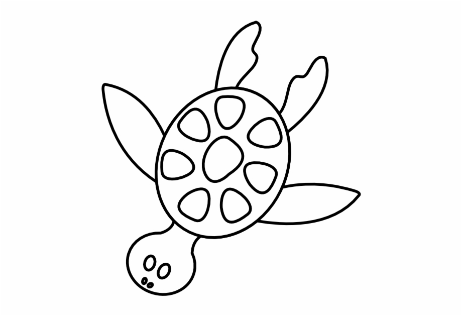 Turtle Clipart Black And White Turtle Clip Art