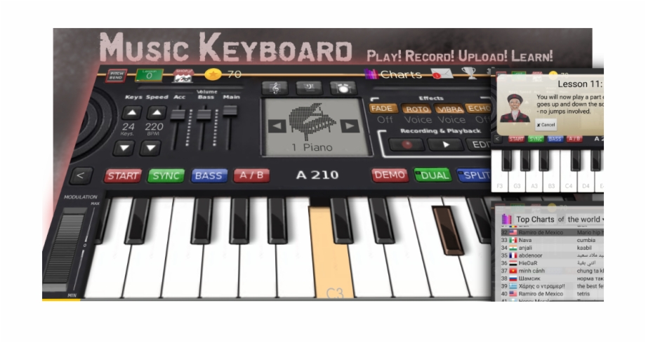 0 Musical Keyboard
