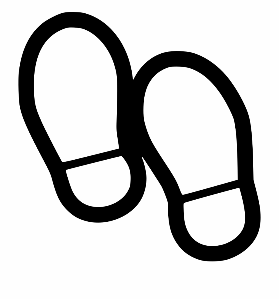 Footsteps Comments Steps Icon White Png