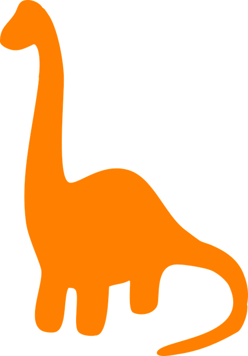 Dinosaur Free Vector Graphics On Cute Dinosaur Silhouette