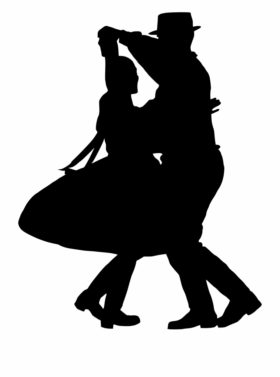 Couple Silhouette Folk Dancer Silhouette Png