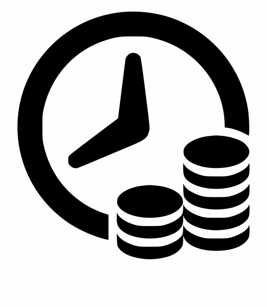 Money Png Icon Clock And Money Logo