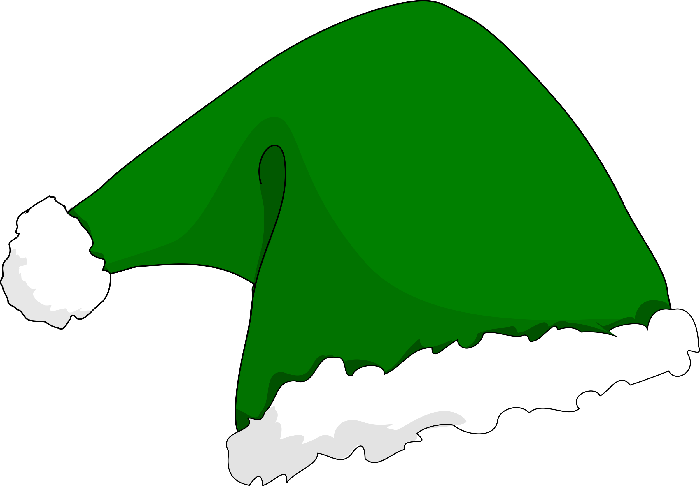 Elf Hat Santa Hat Clip Art