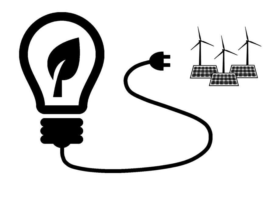 electricity clipart black and white free
