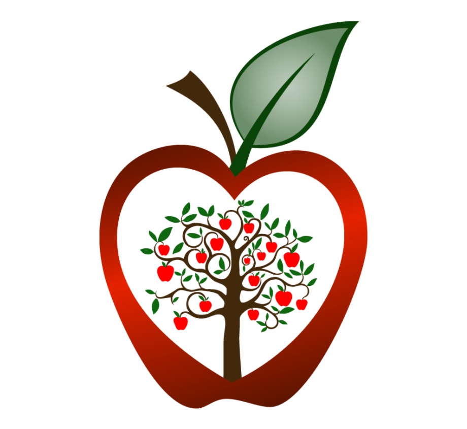 Apple Puns For Teachers Apple Tree Line Drawing