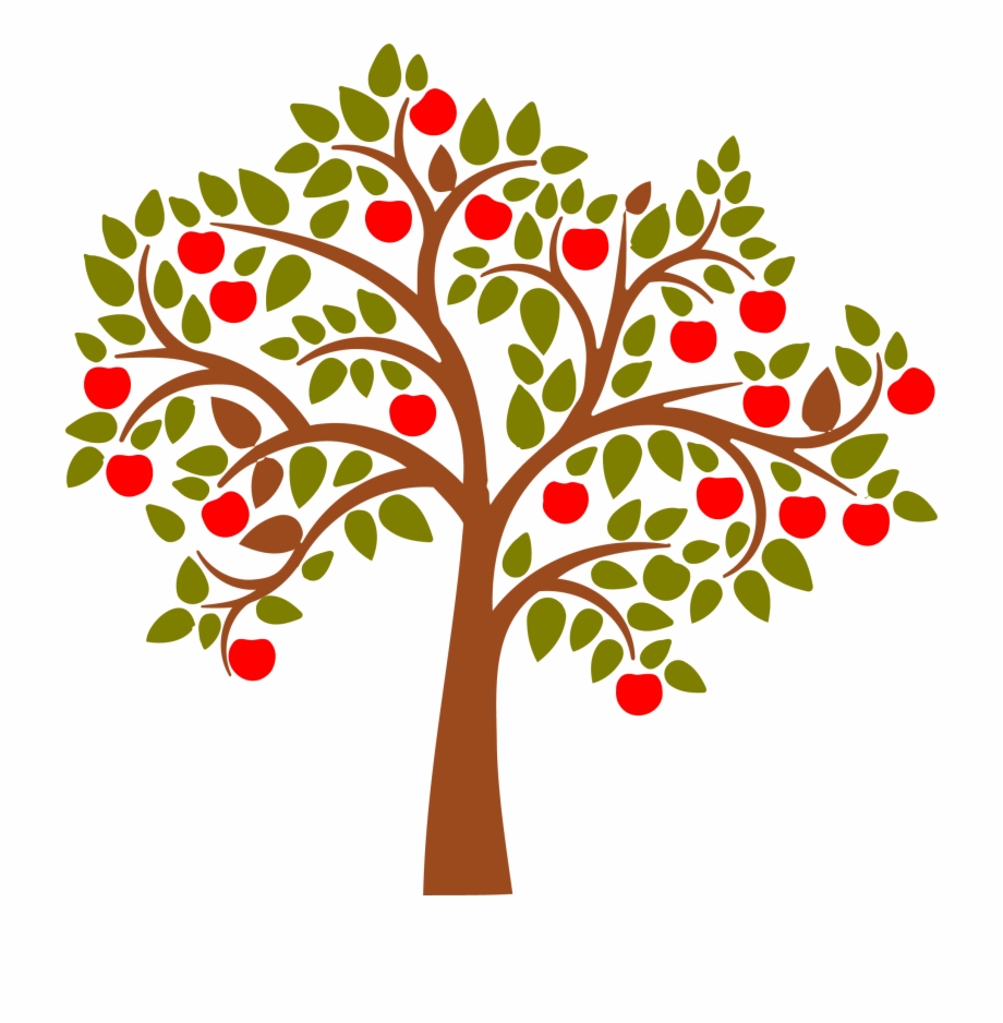 Wall Decal Apples Clipart Apple Tree