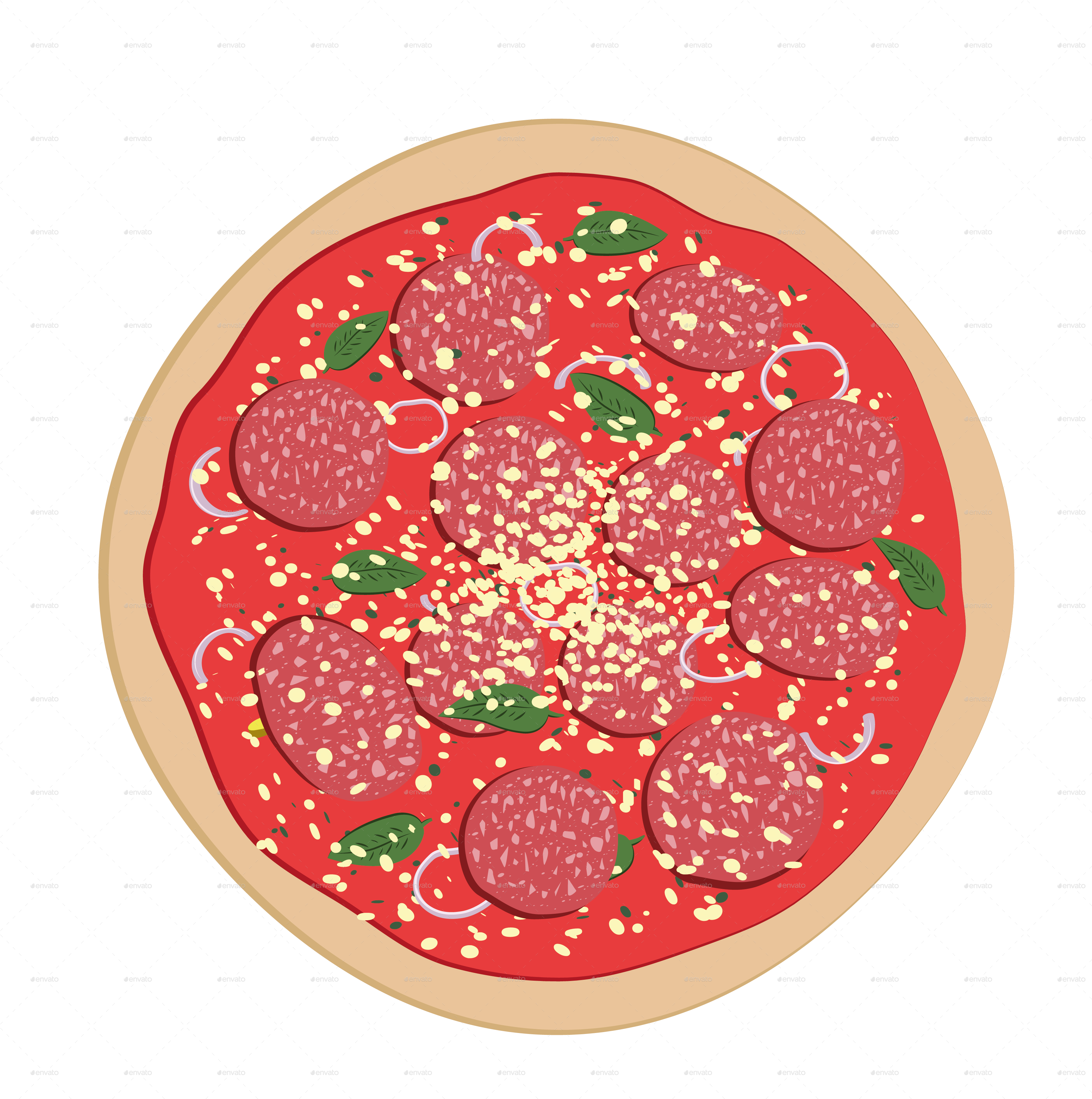 Pizza 3 Circle