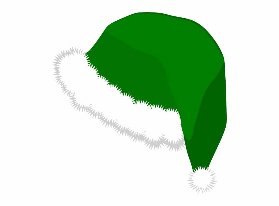 Elf Hat Transparent Clipart Green Christmas Hat Png