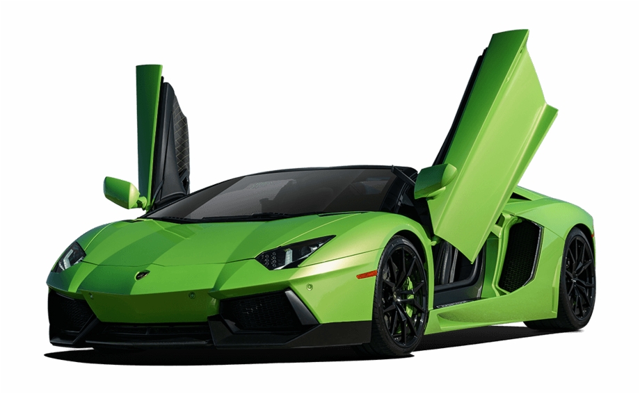 Green Lamborghini Png