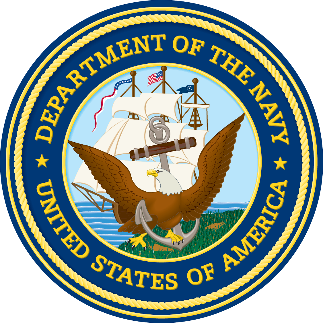 An Error Occurred Us Navy 3D Logo
