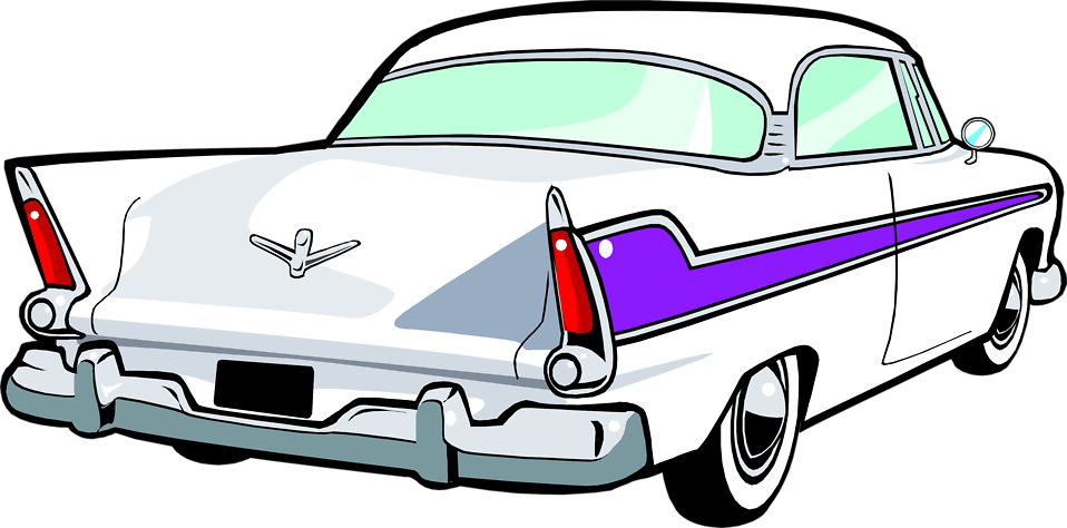 Clip Art Black And White Library Classic Car