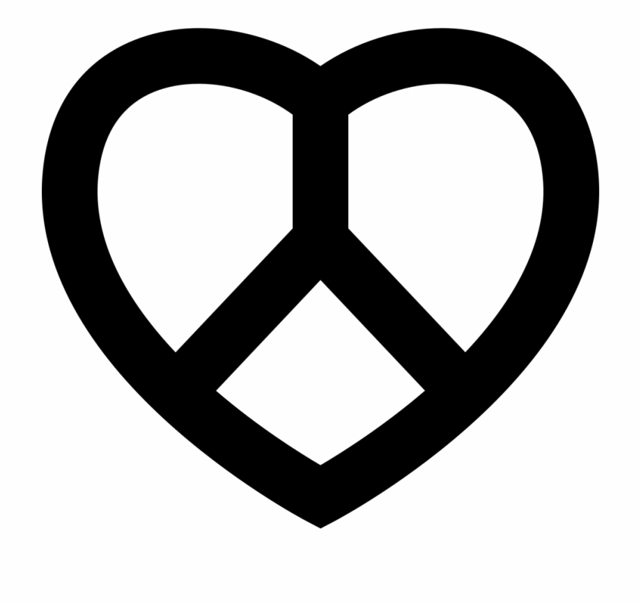 love and peace symbol
