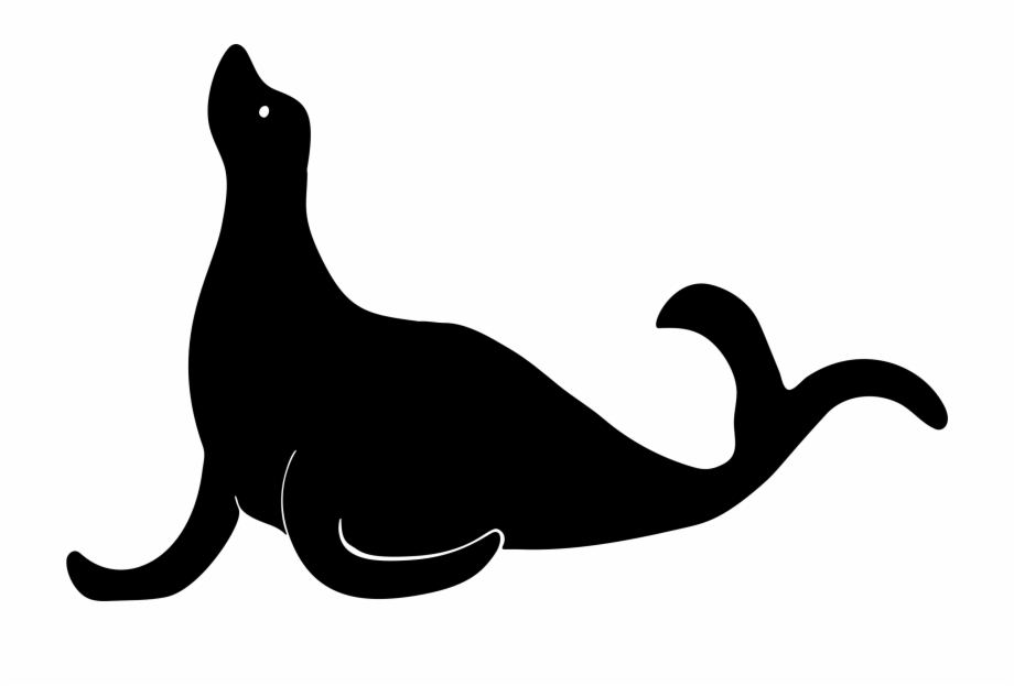 Top 86 Seal Clip Art Black And White