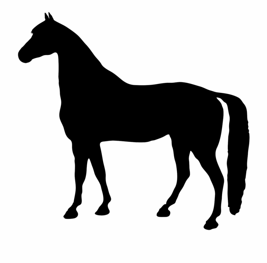 Black Silhouette Horse Goat Icon Png