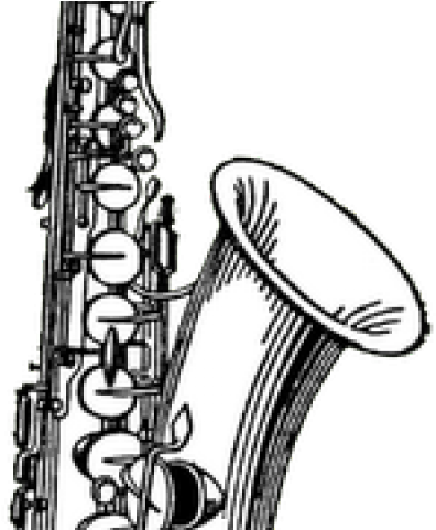 Saxophone Clipart Woodwind Family Saxophone Clipart