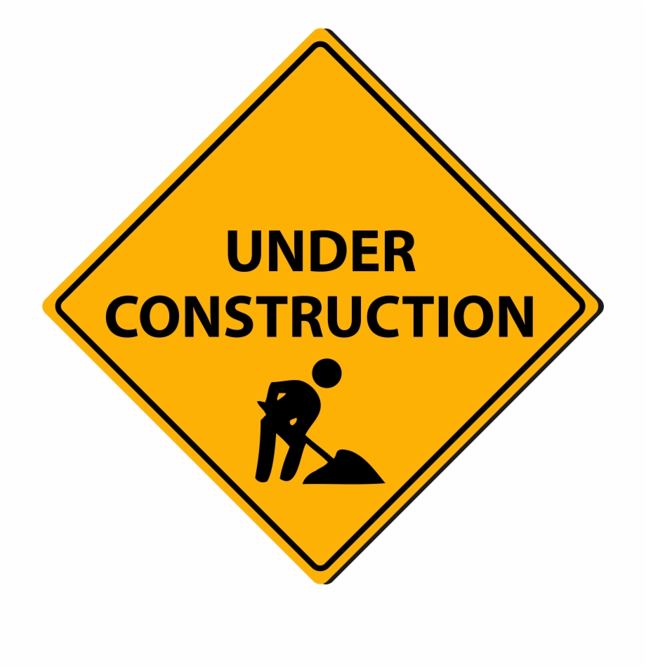 Triangle Under Construction Sign Png Clipart No Outlet