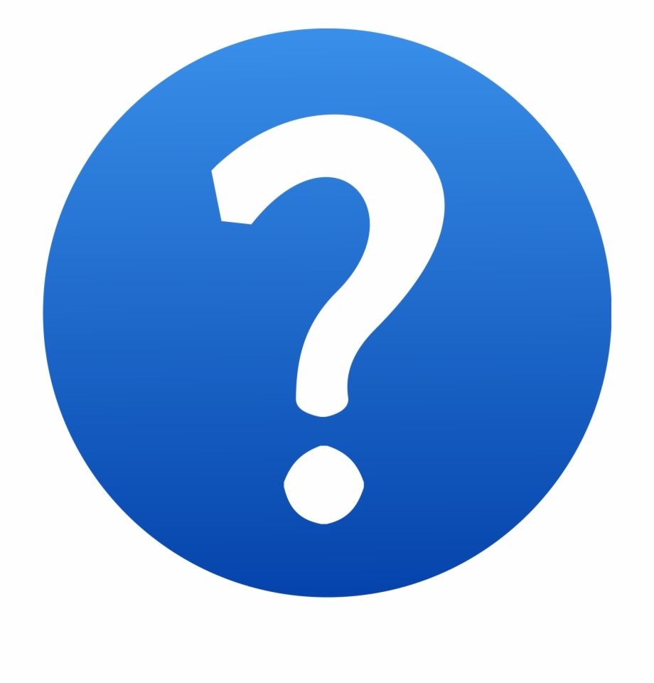 Blue Question Mark Png Blue Question Mark Icon
